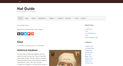 Desktop Screenshot of hatguide.co.uk